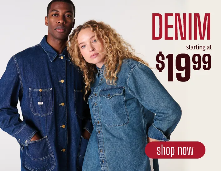 denim starting at 19.99