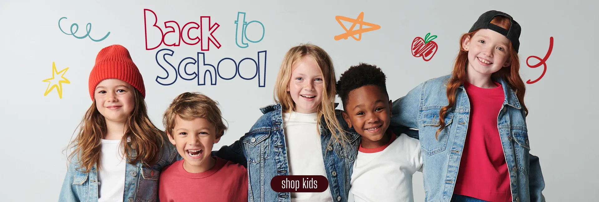back to school - shop kids