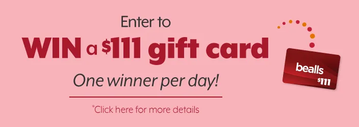 Register to win a $100 gift card. One winner chosen each day!