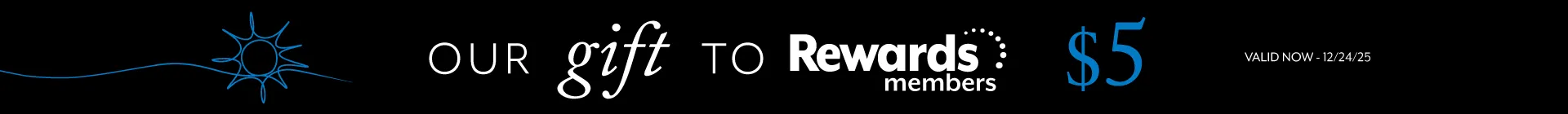 Our gift to rewards members - $5