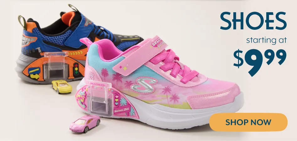 Shoes starting at 9.99
