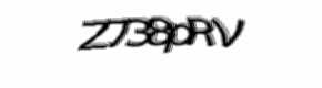 Security check image, please type the characters shown